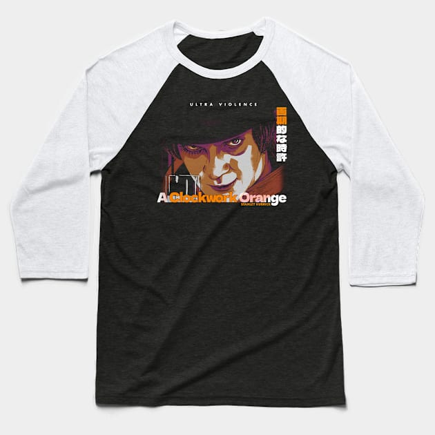 Ultra Violence - ACO Baseball T-Shirt by Chairrera